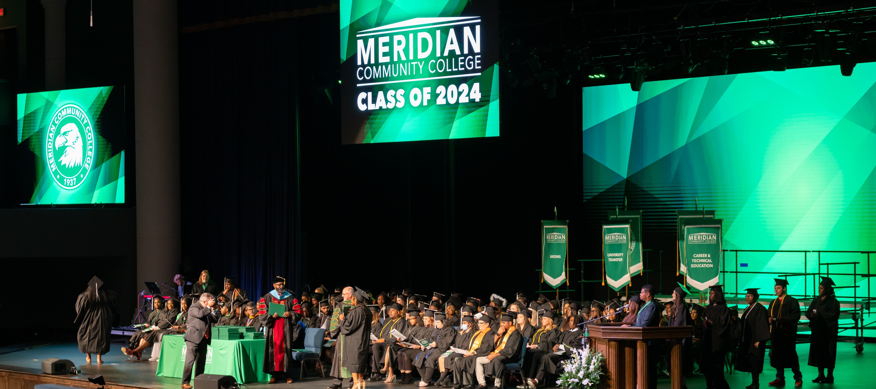 Meridian Community College hosts its Fall Semester 2024 graduation