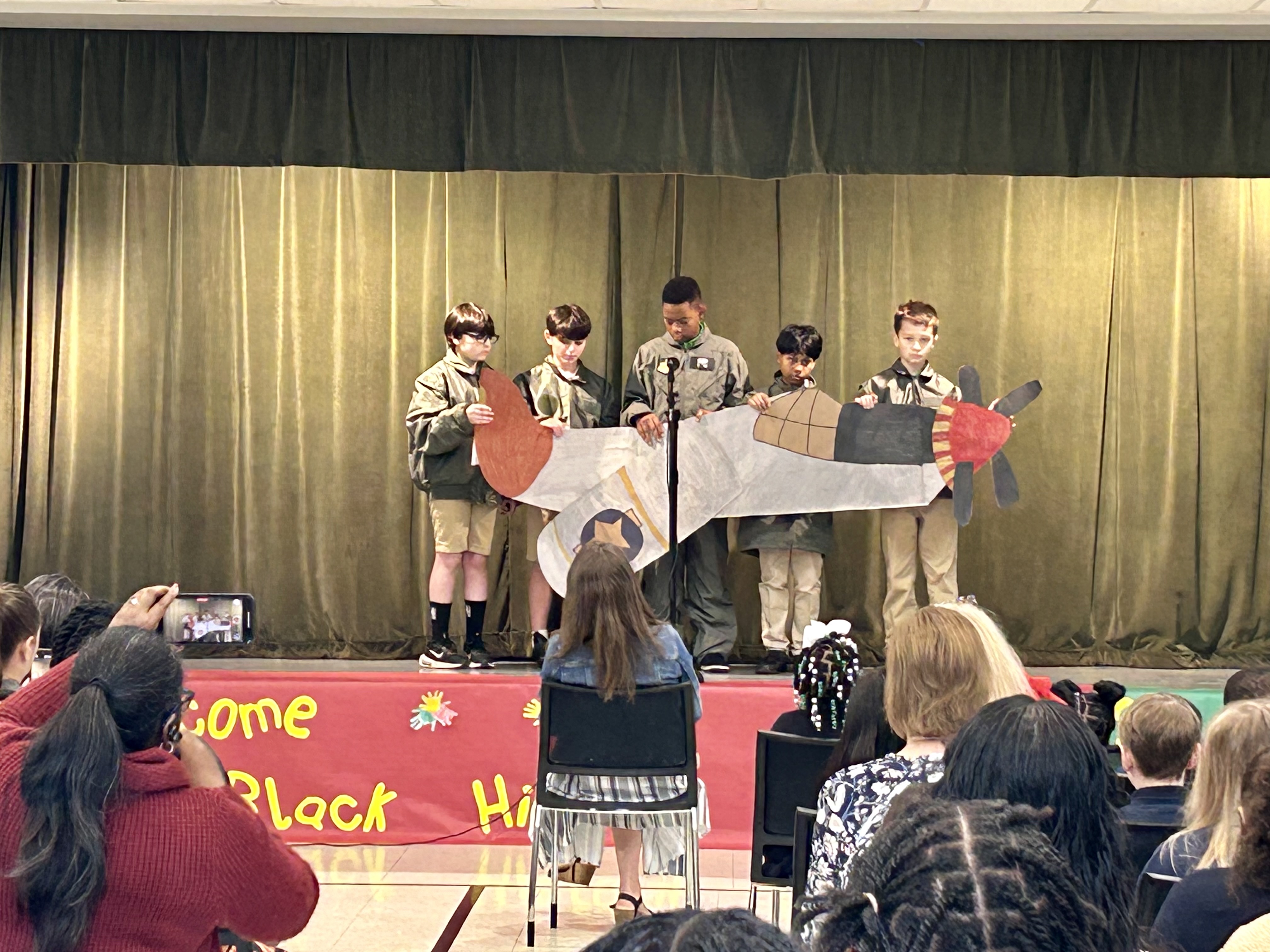 Retired Tuskegee pilot helps St. Patrick students celebrate Black ...