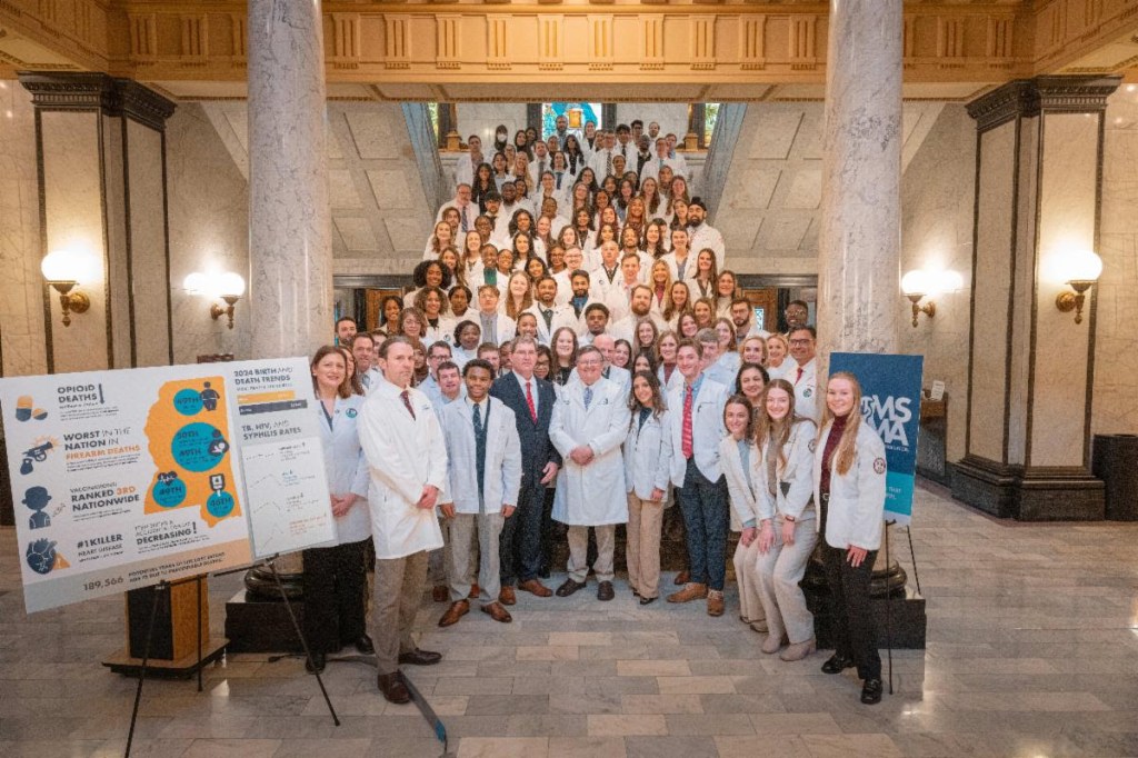 Mississippi State Medical Association outlines public health opportunities at Day at the Capitol